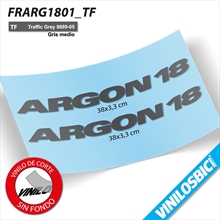 Argon pegatinas en vinilo adhesivo para cuadro