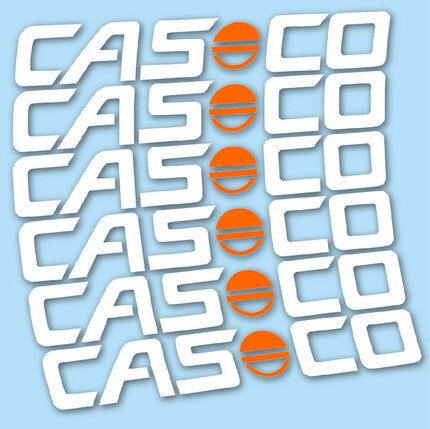 Pegatinas para Casco CAS-CO en vinilo adhesivo