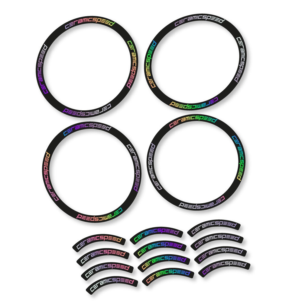 Ceramic Speed Pegatinas en vinilo adhesivo Bielas (8)
