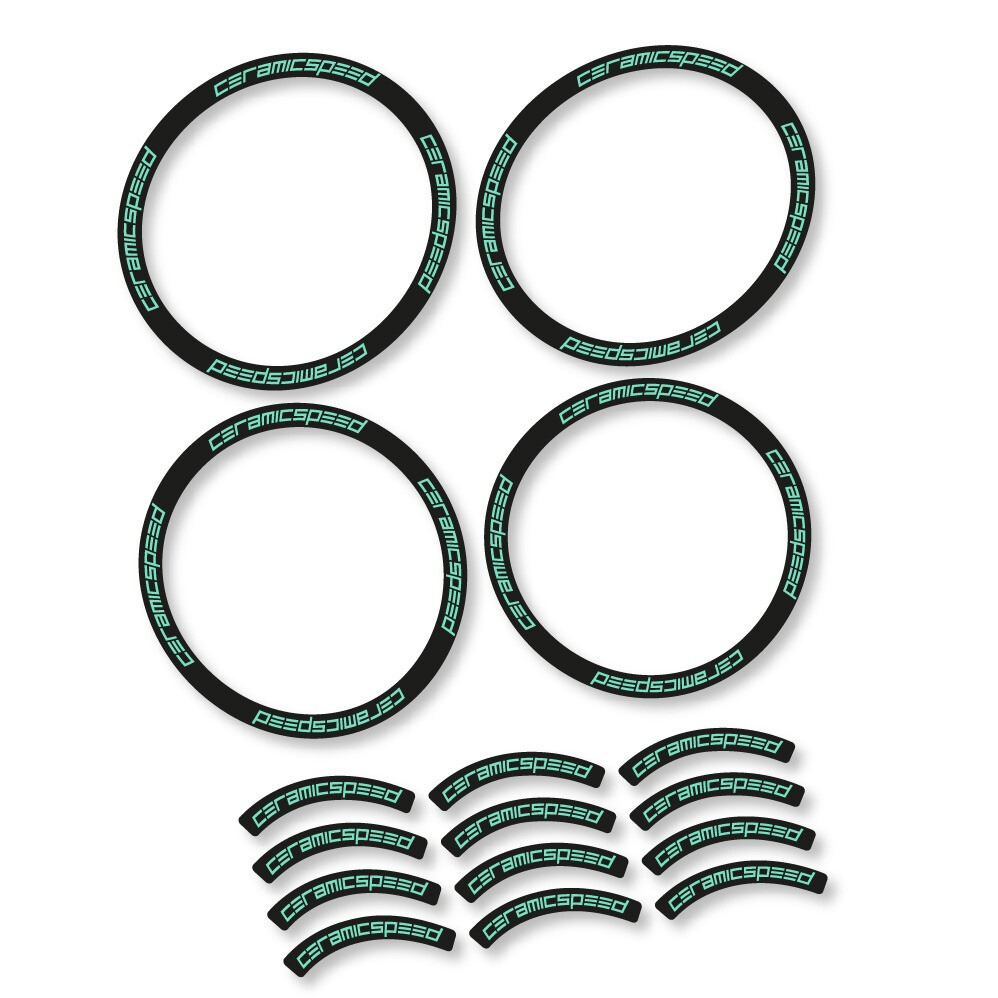 Ceramic Speed Pegatinas en vinilo adhesivo Bielas (9)
