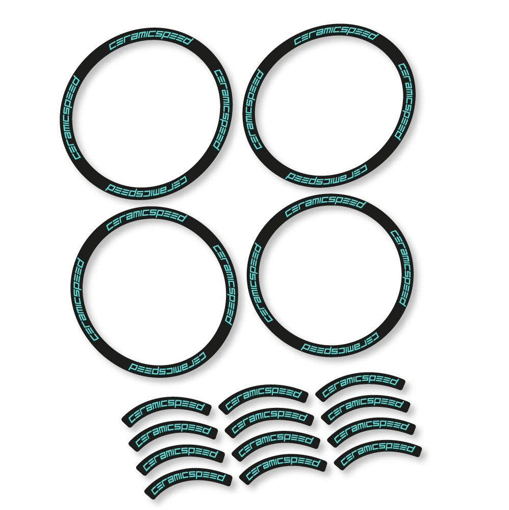 Ceramic Speed Pegatinas en vinilo adhesivo Bielas (22)