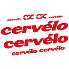 Cervélo CSC Pegatinas en vinilo adhesivo cuadro