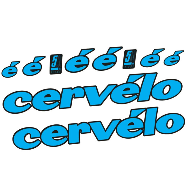 Cervélo R5 2022 Pegatinas en vinilo adhesivo Cuadro (4)