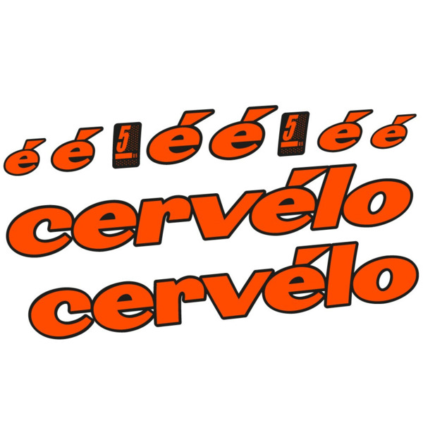 Cervélo R5 2022 Pegatinas en vinilo adhesivo Cuadro (10)