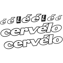 Cervélo R5 2022 Pegatinas en vinilo adhesivo Cuadro