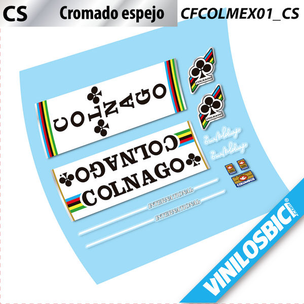 Colnago México 82 pegtinas vinilo adhesivo bici clasica