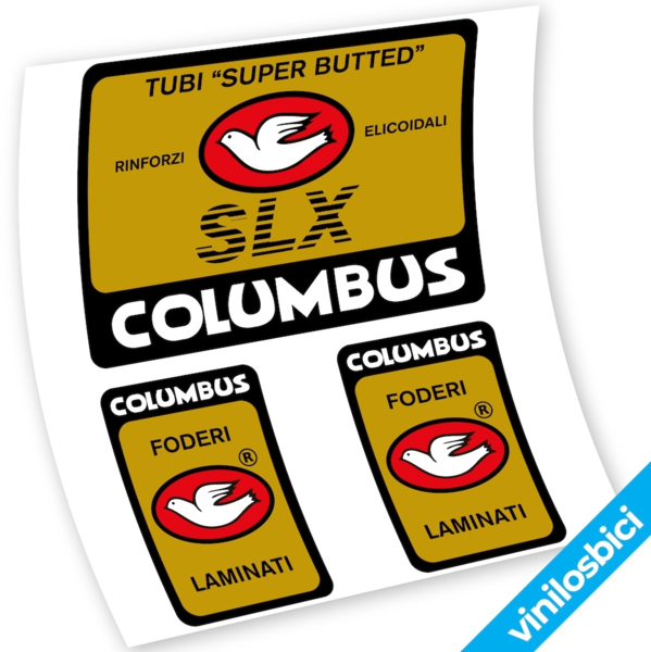 Columbus SLX Pegatinas en vinilo adhesivo bici clásica (1)