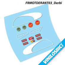 Derbi Antorcha Super 49 pegatinas en vinilos adhesivo moto