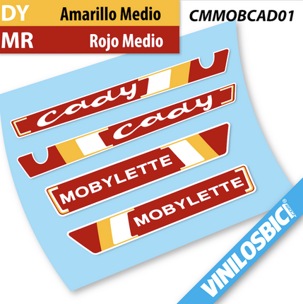 ▷Pegatinas Moto clásica Mobylette Cady 1984