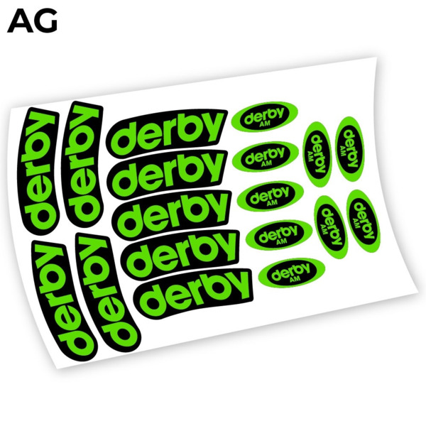 Derby Carbon AM Pegatinas en vinilo adhesivo llantas (1)