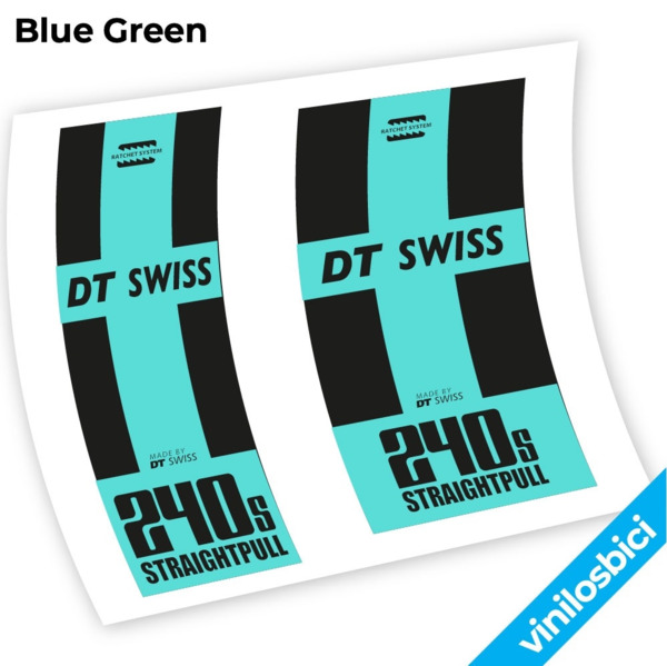 DT Swiss 240 Straightpull Pegatinas en vinilo adhesivo buje (3)