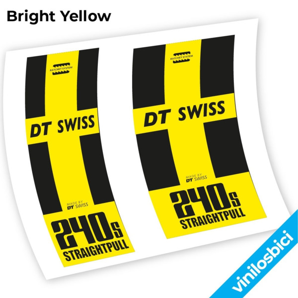 DT Swiss 240 Straightpull Pegatinas en vinilo adhesivo buje (4)