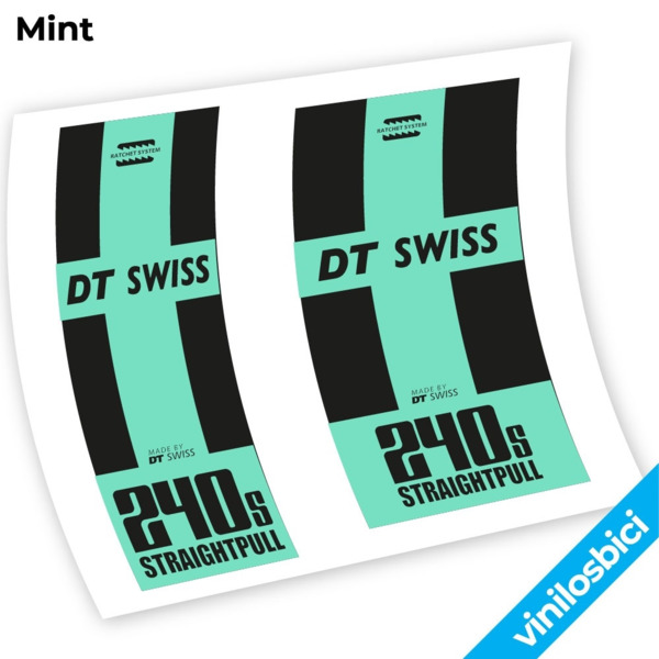 DT Swiss 240 Straightpull Pegatinas en vinilo adhesivo buje (13)
