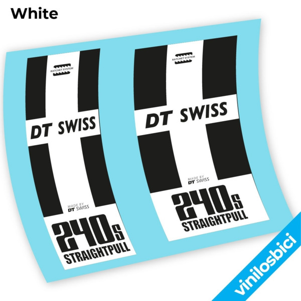 DT Swiss 240 Straightpull Pegatinas en vinilo adhesivo buje (24)