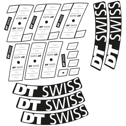 Pegatinas para Llanta Carretera DT Swiss ARC 1400 DB 50 en vinilo adhesivo stickers graphics calcas adesivi autocollants