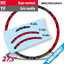 RaceFace AR40 pegatinas en vinilo adhesivo llantas 29"