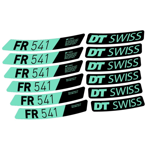 DT Swiss FR 541 Pegatinas en vinilo adhesivo Llanta MTB (9)