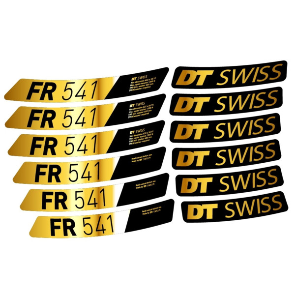 DT Swiss FR 541 Pegatinas en vinilo adhesivo Llanta MTB (14)