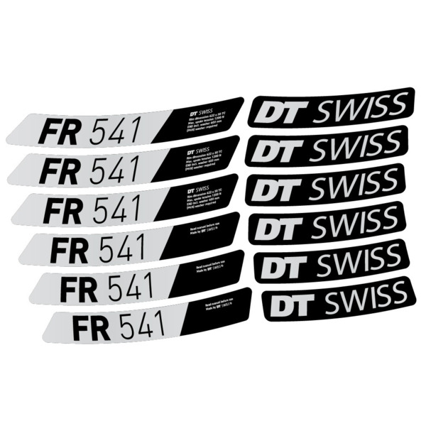 DT Swiss FR 541 Pegatinas en vinilo adhesivo Llanta MTB (15)