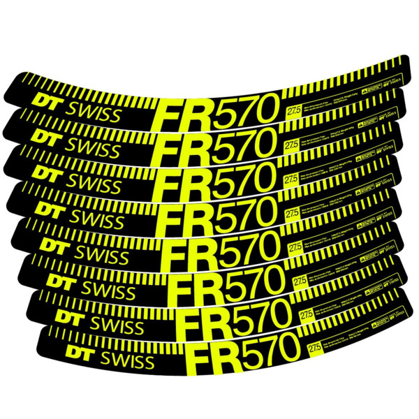 DT Swiss FR 570 Pegatinas en vinilo adhesivo Llanta MTB (2)