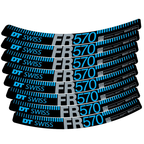 DT Swiss FR 570 Pegatinas en vinilo adhesivo Llanta MTB (4)