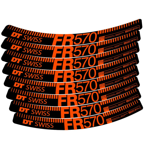 DT Swiss FR 570 Pegatinas en vinilo adhesivo Llanta MTB (10)