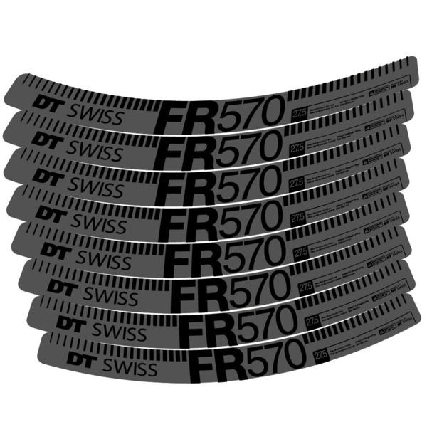 DT Swiss FR 570 Pegatinas en vinilo adhesivo Llanta MTB (12)