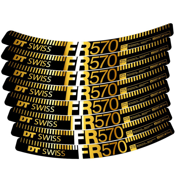 DT Swiss FR 570 Pegatinas en vinilo adhesivo Llanta MTB (14)