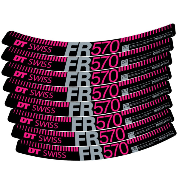 DT Swiss FR 570 Pegatinas en vinilo adhesivo Llanta MTB (21)