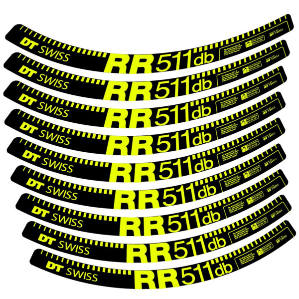 DT Swiss FR511 db Pegatinas en vinilo adhesivo Llanta MTB (2)