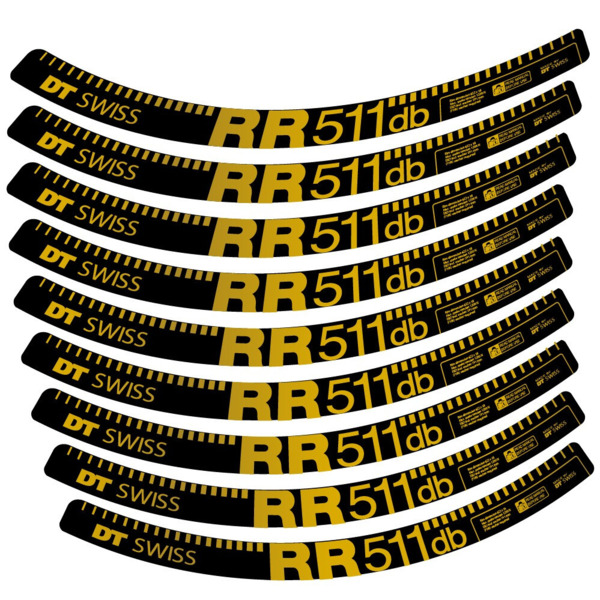 DT Swiss FR511 db Pegatinas en vinilo adhesivo Llanta MTB (13)