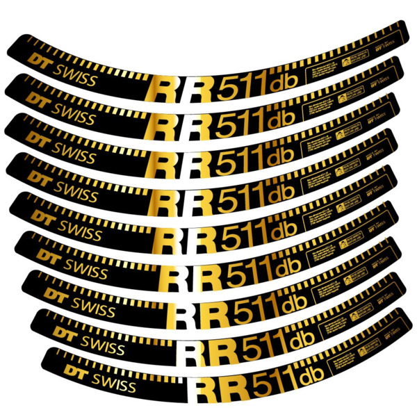 DT Swiss FR511 db Pegatinas en vinilo adhesivo Llanta MTB (14)