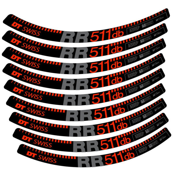 DT Swiss FR511 db Pegatinas en vinilo adhesivo Llanta MTB (18)