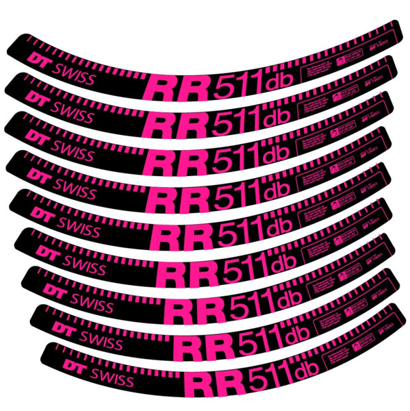 DT Swiss FR511 db Pegatinas en vinilo adhesivo Llanta MTB (20)
