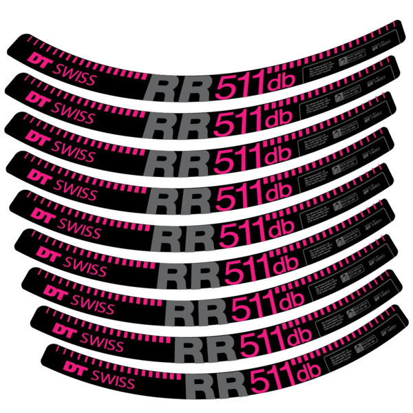 DT Swiss FR511 db Pegatinas en vinilo adhesivo Llanta MTB (21)