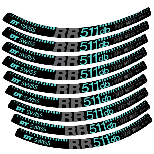 DT Swiss FR511 db Pegatinas en vinilo adhesivo Llanta MTB (22)