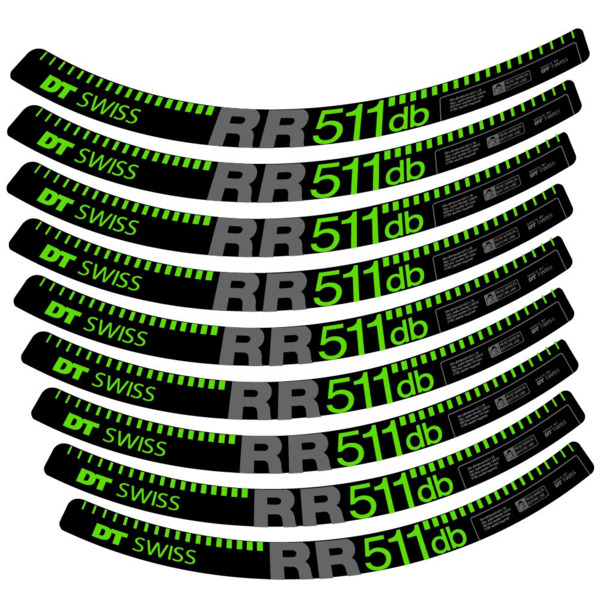 DT Swiss FR511 db Pegatinas en vinilo adhesivo Llanta MTB (24)