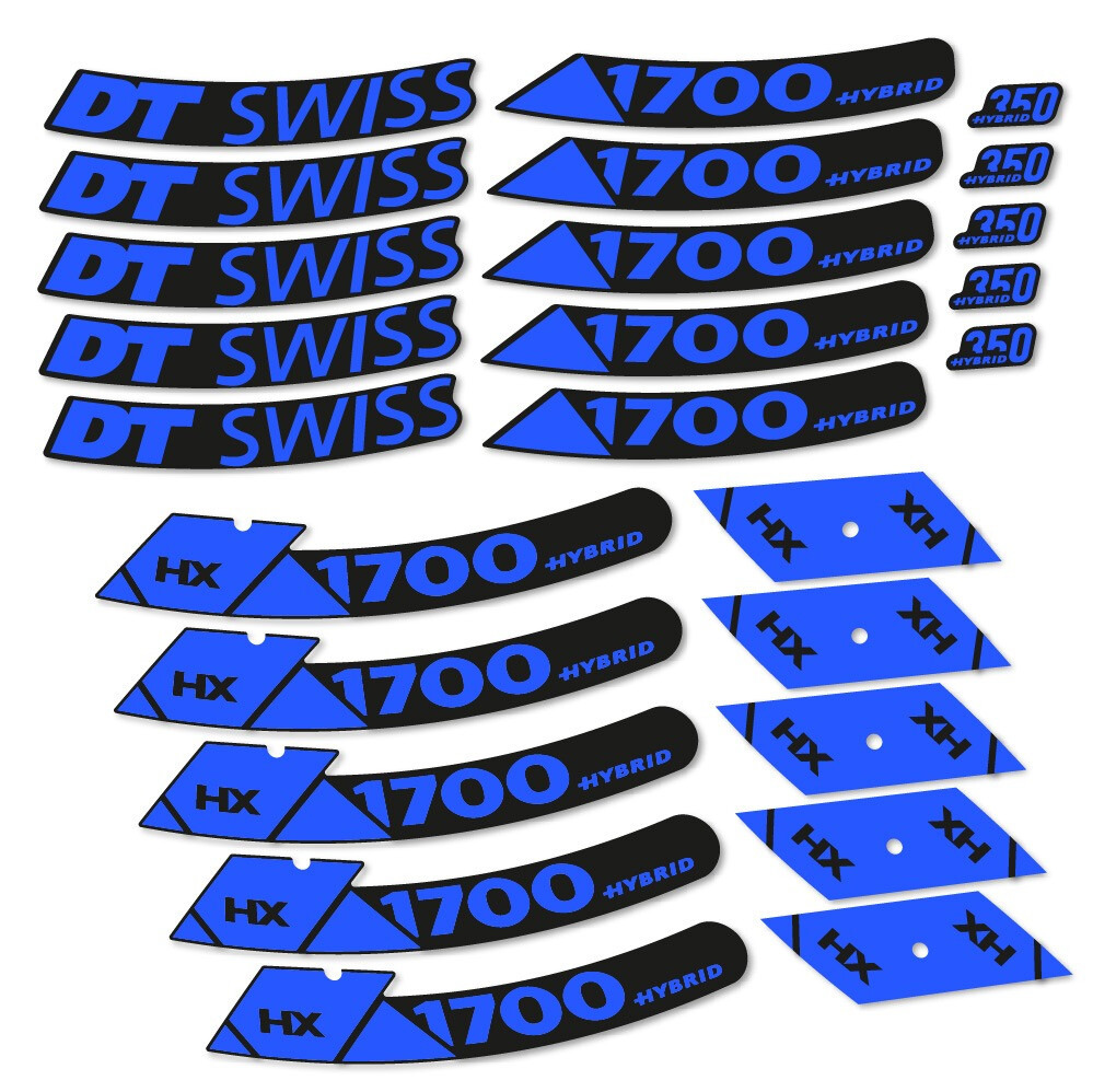 DT Swiss Hybrid HX 1700 Spline 29 Pegatinas en vinilo adhesivo Llanta MTB (5)