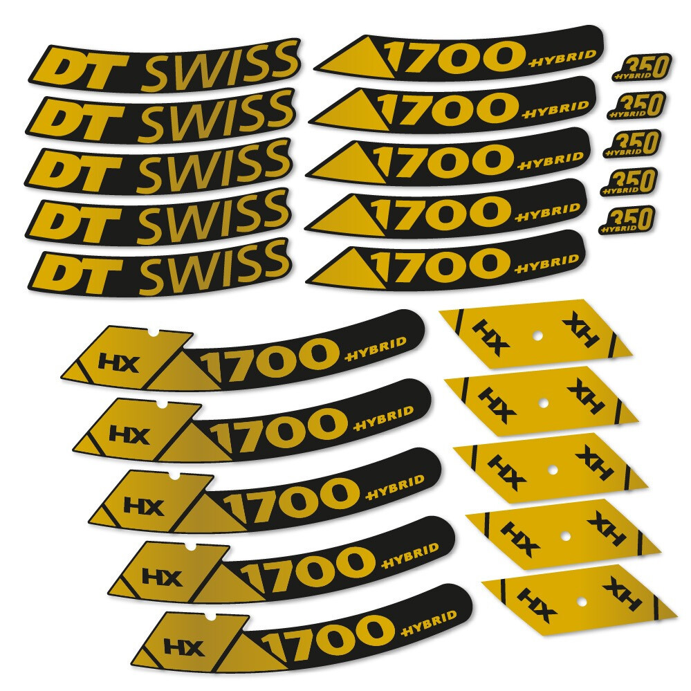 DT Swiss Hybrid HX 1700 Spline 29 Pegatinas en vinilo adhesivo Llanta MTB (13)