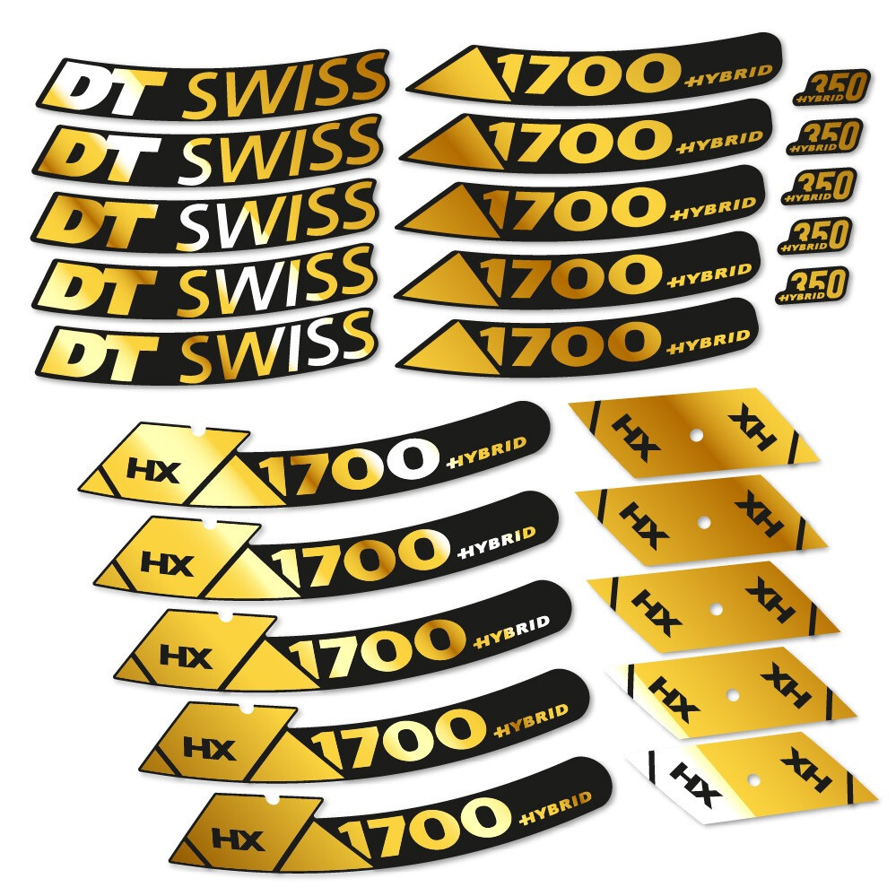 DT Swiss Hybrid HX 1700 Spline 29 Pegatinas en vinilo adhesivo Llanta MTB (14)