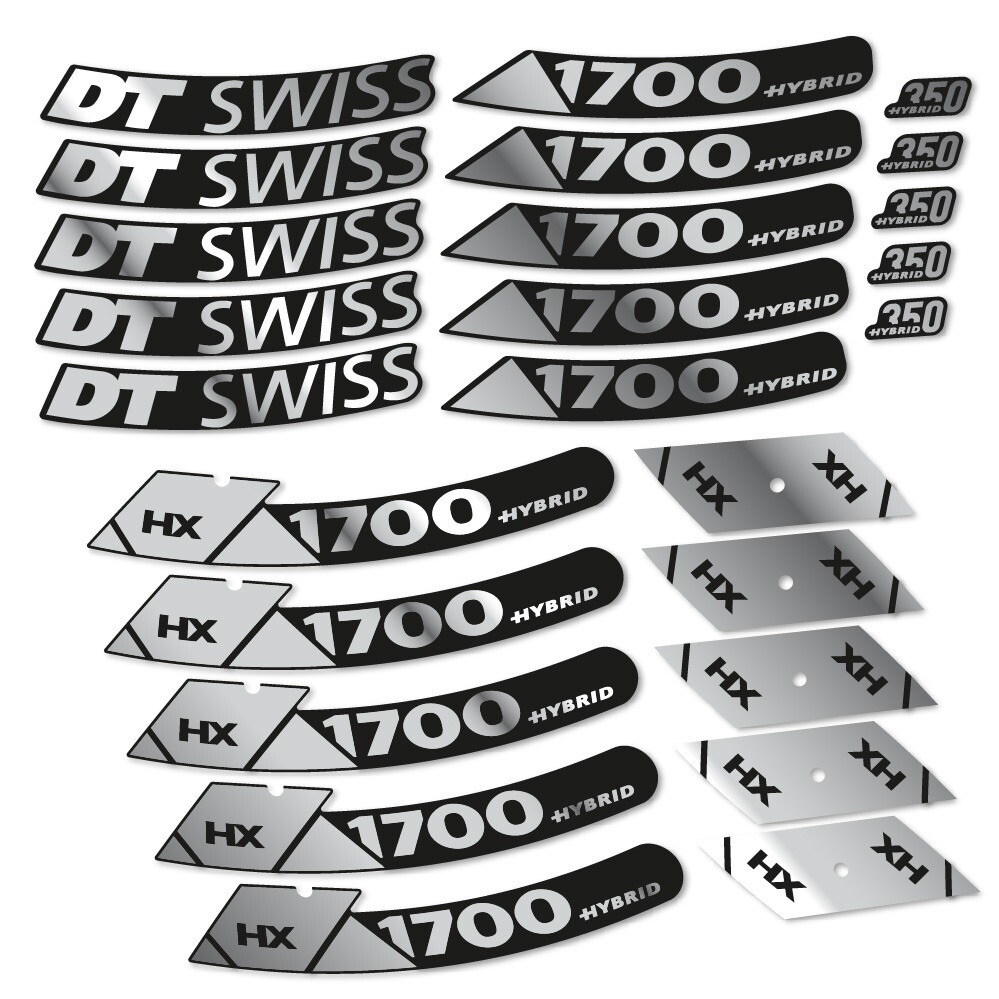 DT Swiss Hybrid HX 1700 Spline 29 Pegatinas en vinilo adhesivo Llanta MTB (16)