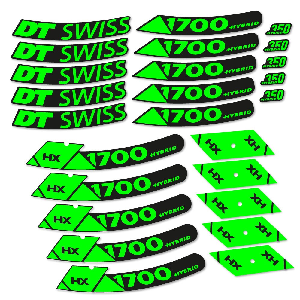 DT Swiss Hybrid HX 1700 Spline 29 Pegatinas en vinilo adhesivo Llanta MTB (23)