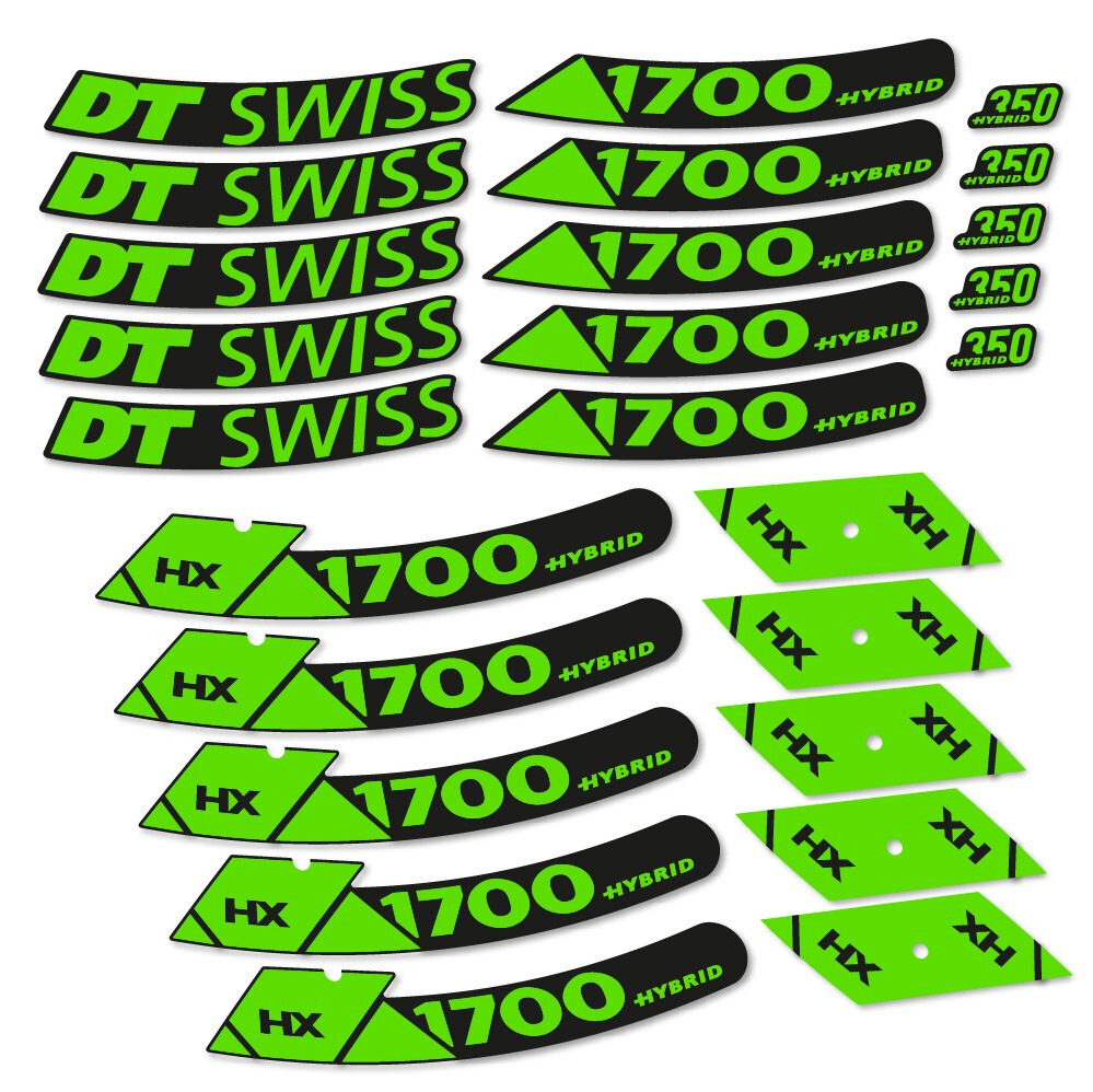 DT Swiss Hybrid HX 1700 Spline 29 Pegatinas en vinilo adhesivo Llanta MTB (24)