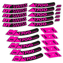 DT Swiss Hybrid HX 1700 Spline 29 Pegatinas en vinilo adhesivo Llanta MTB