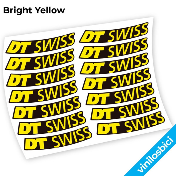 DT Swiss Logo Pegatinas en vinilo adhesivo llanta (4)