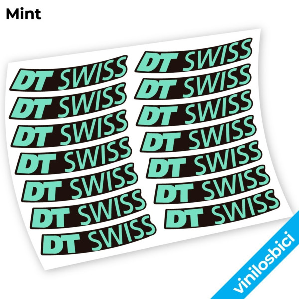 DT Swiss Logo Pegatinas en vinilo adhesivo llanta (12)