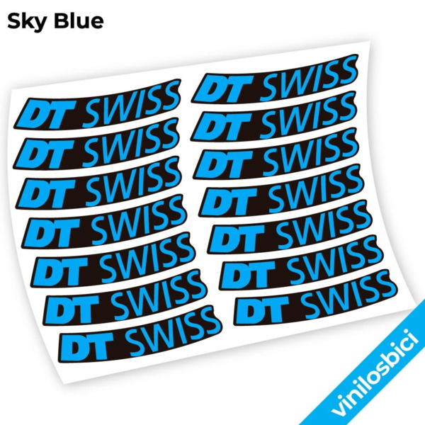 DT Swiss Logo Pegatinas en vinilo adhesivo llanta (21)