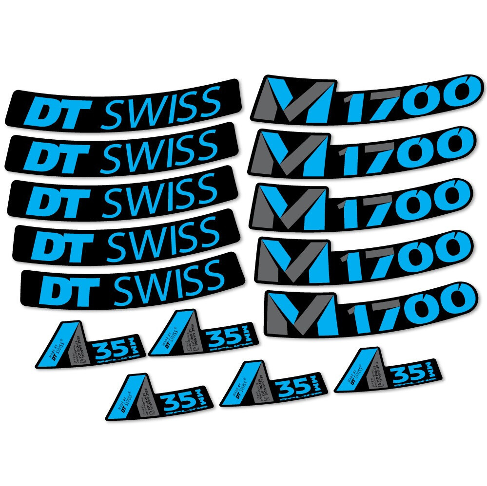 DT Swiss M1700 Pegatinas en vinilo adhesivo Llanta MTB (4)