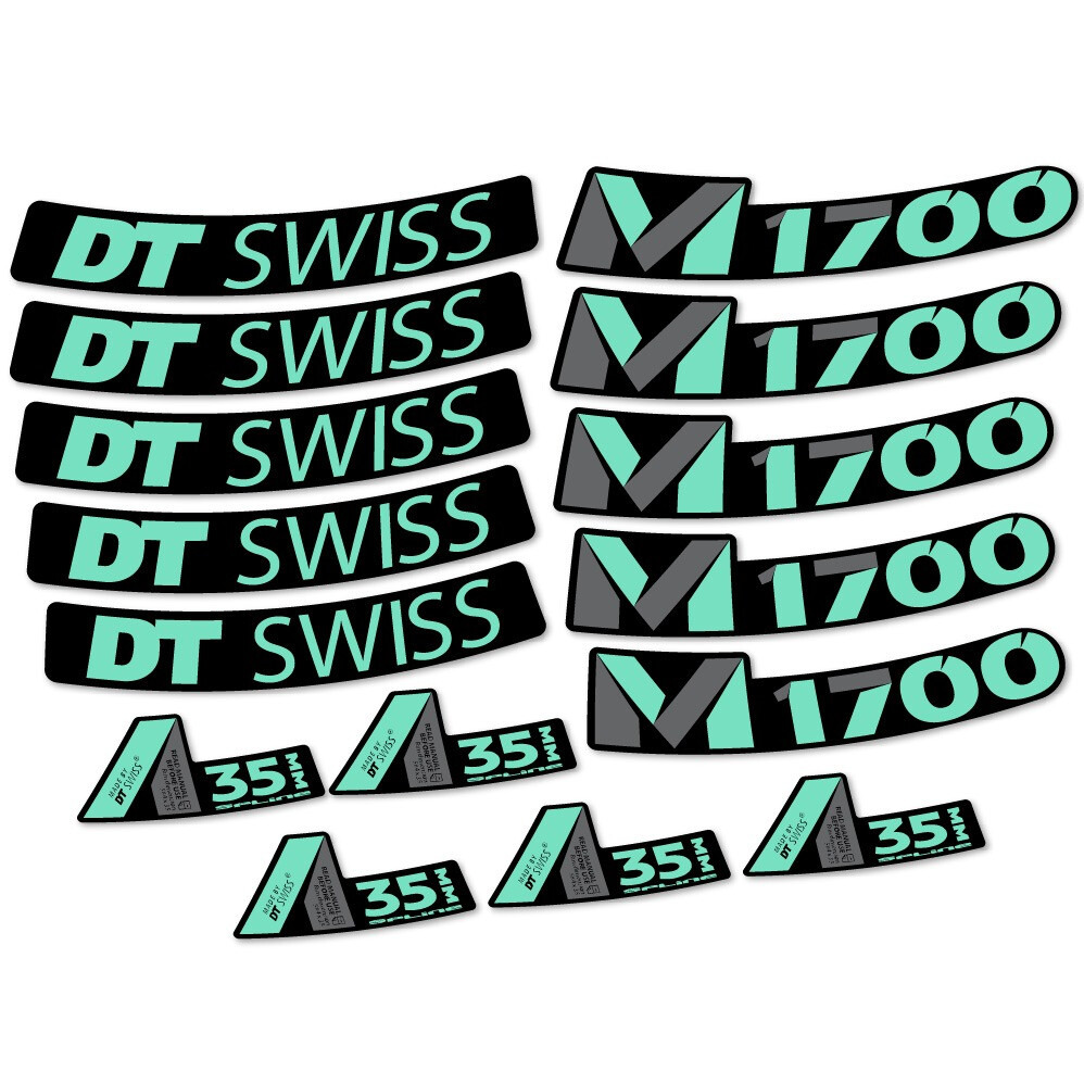 DT Swiss M1700 Pegatinas en vinilo adhesivo Llanta MTB (9)
