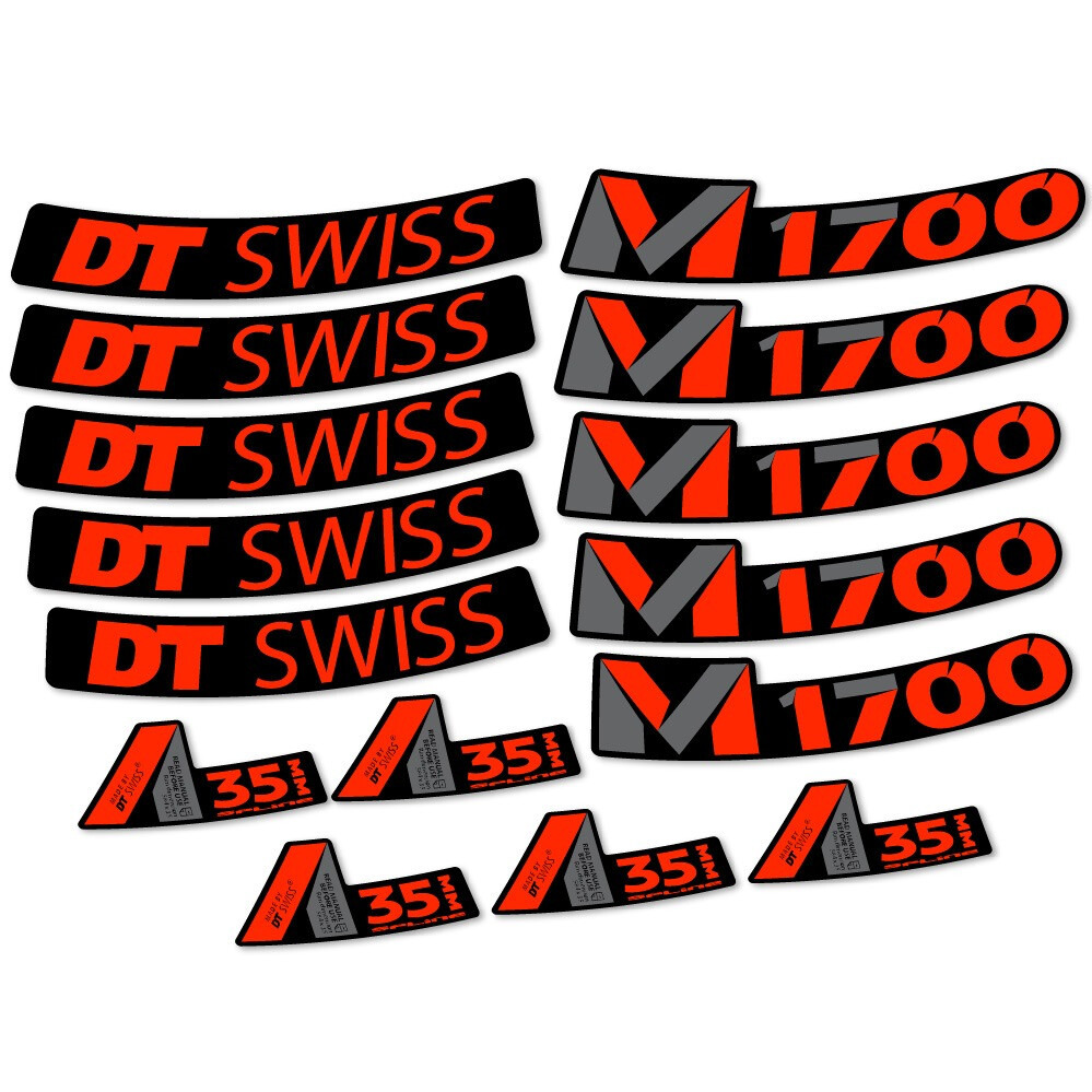 DT Swiss M1700 Pegatinas en vinilo adhesivo Llanta MTB (18)